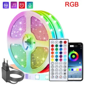 Fita de LED RGB Sincronizada com Música para Quarto e TV