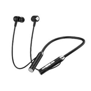 Fone de Ouvido Bluetooth Esportivo Neckband Magnético com Microfone
